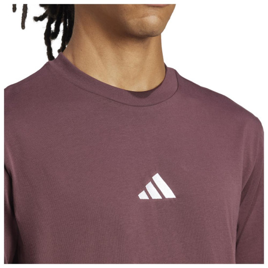 Adidas Ανδρική κοντομάνικη μπλούζα Essentials Small Logo Single Jersey Tee Adidas Ανδρική κοντομάνικη μπλούζα Essentials Small Logo Single Jersey Tee